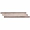 Ackland 0.75 in. T x 94 in. L x 2.75 in. W Bozen Luxury Vinyl Flooring Trim Flush Stair Nose AKVTVBOZE-FSN - alternate 1
